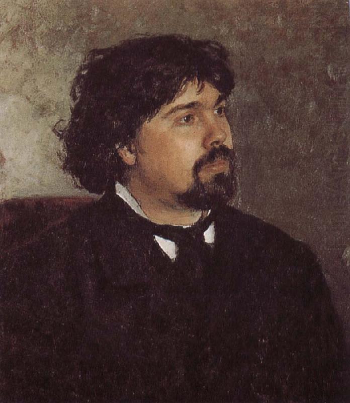 In Soviet Shinao portrait, Ilia Efimovich Repin